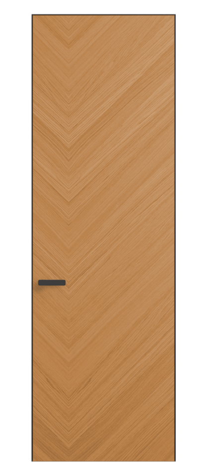 Дверь межкомнатная Rift 0201 Дуб миндальный матовый рифт  Скрытый короб Черный Цена 77589 ₽ Наличники уже входят в базовый комплект. Фабрика дверей Волховец 8 (800) 551 43 19 Межкомнатная дверь Rift 0201 Дуб миндальный матовый рифт  Цена 77589 ₽ | Volhovec