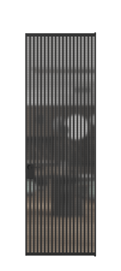 Алюминиевая дверь АЛПЛ040.06  Алюминий Черный Декоративное стекло с сеткой "Mesh silver", триплекс, 6 мм. Без короба чер Цена 182010 Стоимость комплекта двери включает: 
1. Полотно (600/650/700/750/800/850/900/950*2000-2400 мм).
2. Короб
3. Комплект фурнитуры (2 торцевые петли и магнитный замок с ответной планкой). Фабрика дверей Волховец 8 (800) 551 43 19  Алюминиевая дверь АЛПЛ040.06 Алюминий Черный Декоративное стекло с сеткой "Mesh silver", триплекс, 6 мм Цена 182010  | Volhovec