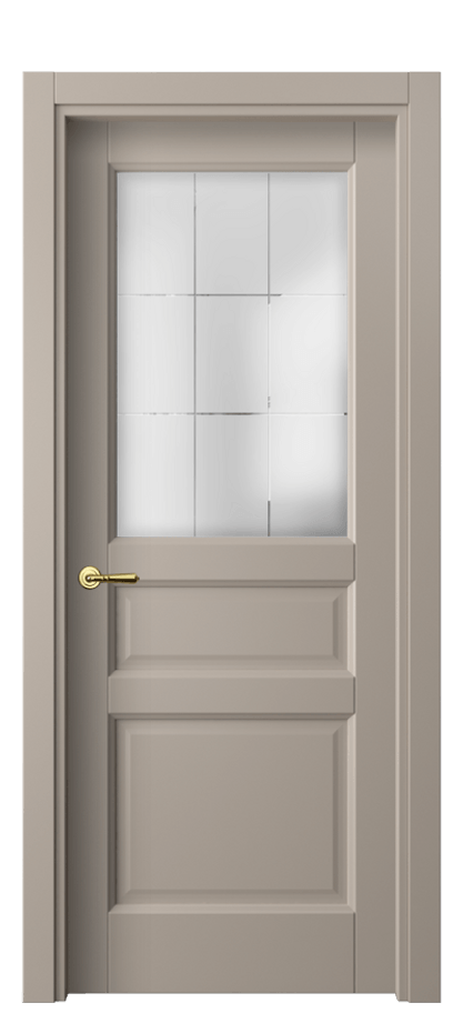 Дверь межкомнатная Galant 1432 Матовый бисквитный Сатинированное стекло с гравировкой "Лофт", 4 мм Гладкий наличник МБСК Цена 40159 ₽ Наличники уже входят в базовый комплект. Фабрика дверей Волховец 8 (800) 551 43 19 Межкомнатная дверь Galant 1432 Матовый бисквитный Сатинированное стекло с гравировкой "Лофт", 4 мм Цена 40159 ₽ | Volhovec