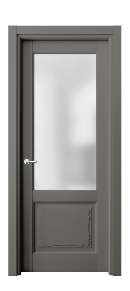 Дверь межкомнатная Toscana Elegante 6322 Бук классический серый Сатинированное стекло Гладкий наличник БКЛС Цена 73439 ₽ Наличники уже входят в базовый комплект. Фабрика дверей Волховец 8 (800) 551 43 19 Межкомнатная дверь Toscana Elegante 6322 Бук классический серый Сатинированное стекло Цена 73439 ₽ | Volhovec