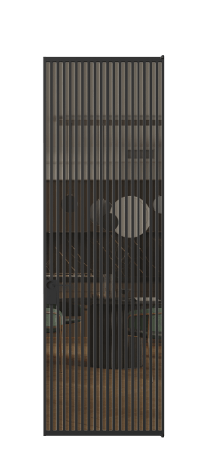 Алюминиевая дверь АЛПЛ040.06  Алюминий Черный Прозрачное бронзовое стекло, триплекс, 6 мм. Без короба чер Цена 175610 Стоимость комплекта двери включает: 
1. Полотно (600/650/700/750/800/850/900/950*2000-2400 мм).
2. Короб
3. Комплект фурнитуры (2 торцевые петли и магнитный замок с ответной планкой). Фабрика дверей Волховец 8 (800) 551 43 19  Алюминиевая дверь АЛПЛ040.06 Алюминий Черный Прозрачное бронзовое стекло, триплекс, 6 мм Цена 175610  | Volhovec