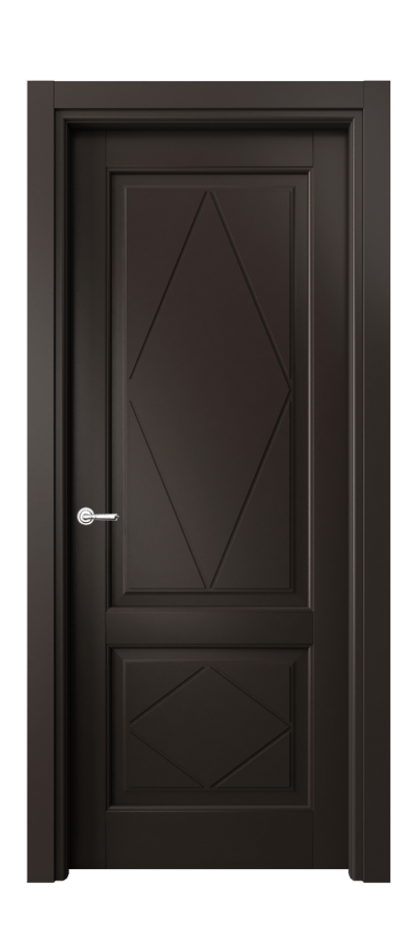 Межкомнатная дверь Тоскана Ромбо 6343 Матовый антрацит  Цена 102699 ₽ | Volhovec