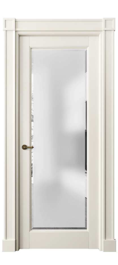 Межкомнатная дверь Toscana Plano 6300 Бук венециана Сатинированное стекло с фацетом Цена 142919 ₽ | Volhovec