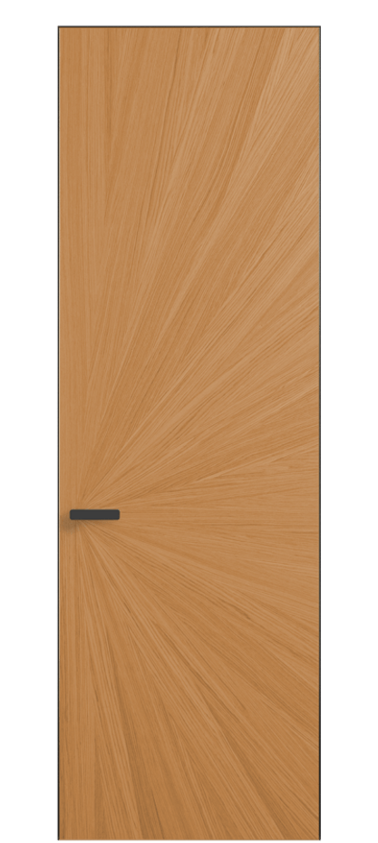 Дверь межкомнатная Rift АКП 0206 Дуб миндальный матовый рифт  Скрытый короб Черный Цена 101789 ₽ Наличники уже входят в базовый комплект. Фабрика дверей Волховец 8 (800) 551 43 19 Межкомнатная дверь Rift АКП 0206 Дуб миндальный матовый рифт  Цена 101789 ₽ | Volhovec