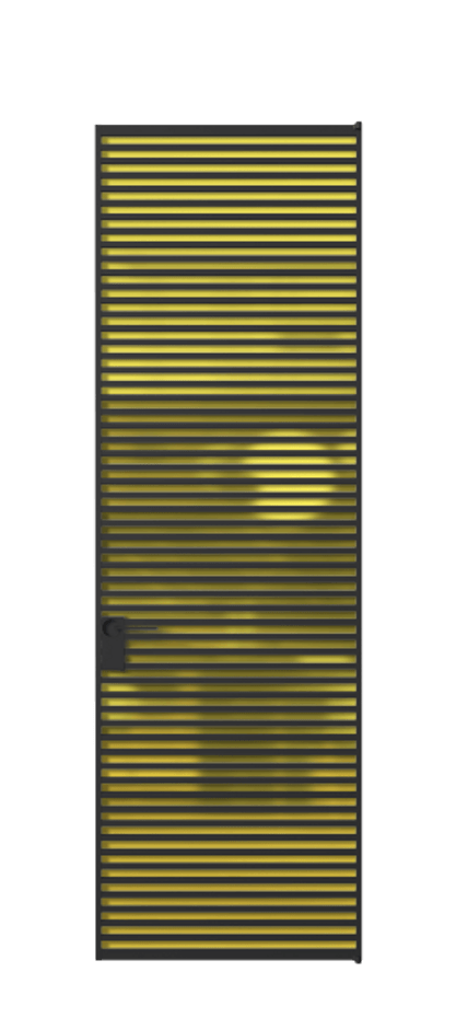 Алюминиевая дверь АЛПЛ040.07  Алюминий Черный Сатинированное жёлтое стекло, триплекс, 6мм. Без короба чер Цена 175610 Стоимость комплекта двери включает: 
1. Полотно (600/650/700/750/800/850/900/950*2000-2400 мм).
2. Короб
3. Комплект фурнитуры (2 торцевые петли и магнитный замок с ответной планкой). Фабрика дверей Волховец 8 (800) 551 43 19  Алюминиевая дверь АЛПЛ040.07 Алюминий Черный Сатинированное жёлтое стекло, триплекс, 6мм Цена 175610  | Volhovec