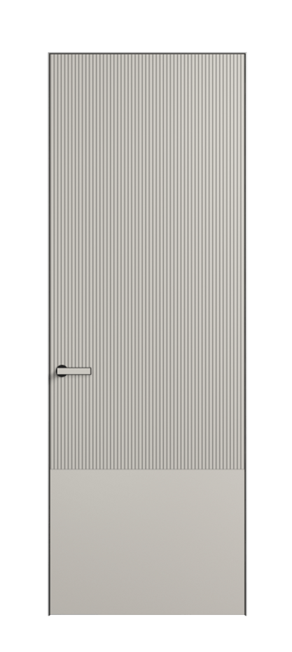 Межкомнатная дверь Вельвет 8203 Матовый облачно-серый. Цена 55219  | Volhovec