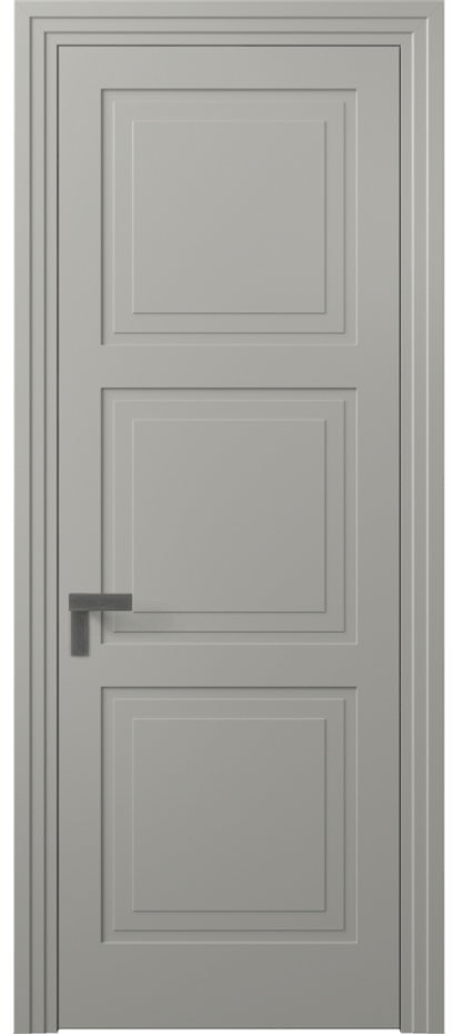 Дверь межкомнатная Rocca 8331 Матовый нейтральный серый  Фигурный наличник МНСР Цена 59999 ₽ Наличники уже входят в базовый комплект. Фабрика дверей Волховец 8 (800) 551 43 19 Межкомнатная дверь Rocca 8331 Матовый нейтральный серый  Цена 59999 ₽ | Volhovec