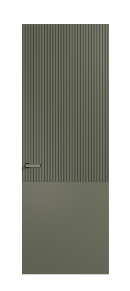 Дверь межкомнатная Velvet АКП 8205 Матовый оливковый тёмный. Скрытый короб Черный Цена 53351 . Фабрика дверей Волховец 8 (800) 551 43 19 Межкомнатная дверь Velvet АКП 8205 Матовый оливковый тёмный. Цена 53351 | Volhovec