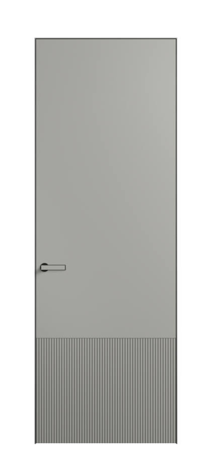 Дверь межкомнатная Velvet АКП 8202 Матовый нейтральный серый. Скрытый короб Черный Цена 53351 . Фабрика дверей Волховец 8 (800) 551 43 19 Межкомнатная дверь Velvet АКП 8202 Матовый нейтральный серый. Цена 53351 | Volhovec