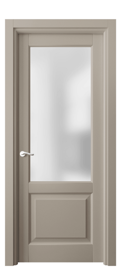 Межкомнатная дверь Lignum 0740 Бук бисквитный Сатинированное стекло Цена 14908120 so'm | Volhovec