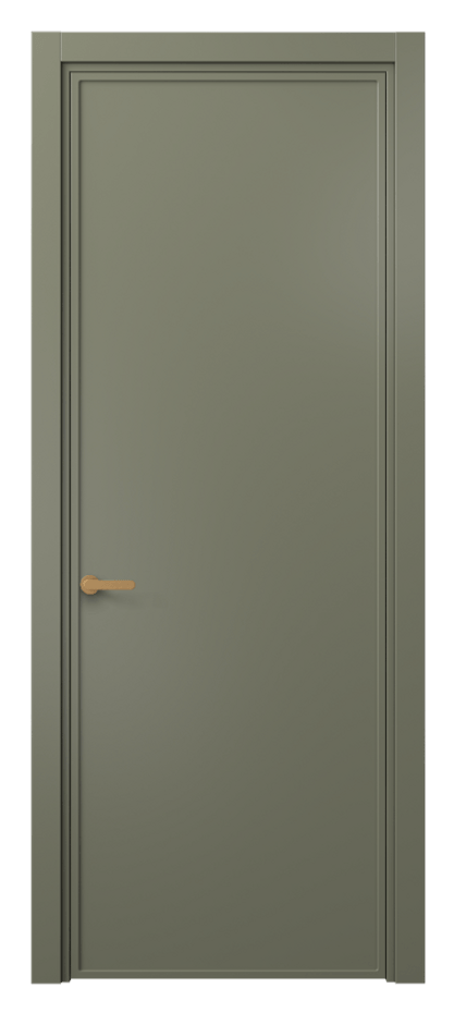 Межкомнатная дверь Фрэйм 8601 Матовый оливковый тёмный  Цена 55599 ₽ | Volhovec