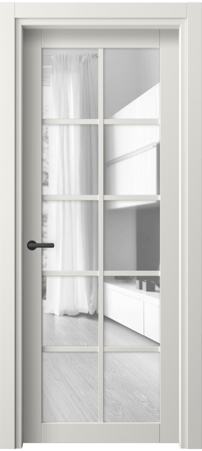 Дверь межкомнатная Neo 2106 ПЭТ белоснежный Прозрачное стекло, триплекс, 6 мм Гладкий классический наличник ПЭБЛ  Цена 26959 ₽ Наличники уже входят в базовый комплект. Фабрика дверей Волховец 8 (800) 551 43 19 Межкомнатная дверь Neo 2106 ПЭТ белоснежный Прозрачное стекло, триплекс, 6 мм Цена 26959 ₽ | Volhovec