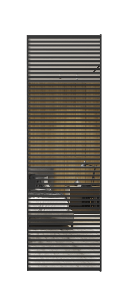 Алюминиевая дверь АЛПЛ040.07  Алюминий Черный Двустороннее зеркало, триплекс 6 мм, триплекс 6 мм. Без короба чер Цена 175610 Стоимость комплекта двери включает: 
1. Полотно (600/650/700/750/800/850/900/950*2000-2400 мм).
2. Короб
3. Комплект фурнитуры (2 торцевые петли и магнитный замок с ответной планкой). Фабрика дверей Волховец 8 (800) 551 43 19  Алюминиевая дверь АЛПЛ040.07 Алюминий Черный Двустороннее зеркало, триплекс 6 мм, триплекс 6 мм Цена 175610  | Volhovec