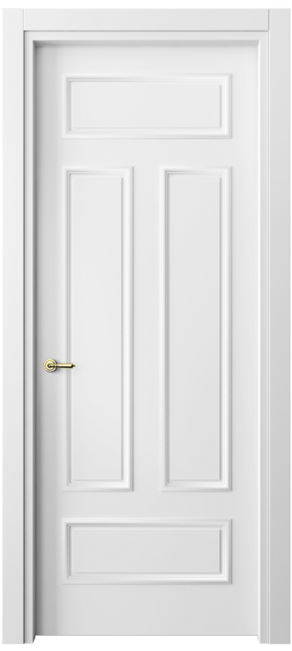 Дверь межкомнатная Paris 8143 Матовый белоснежный  Гладкий наличник МБЛ Цена 60959 ₽ Наличники уже входят в базовый комплект. Фабрика дверей Волховец 8 (800) 551 43 19 Межкомнатная дверь Paris 8143 Матовый белоснежный  Цена 60959 ₽| Volhovec