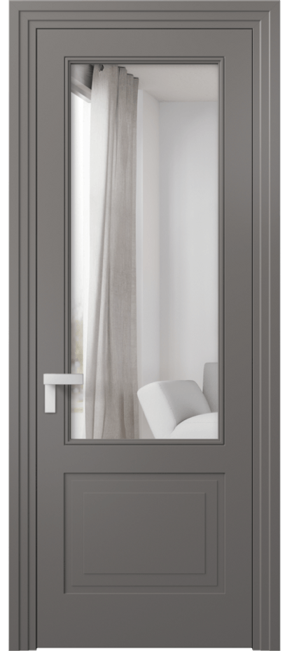 Дверь межкомнатная Rocca 8352 Матовый классический серый Двустороннее зеркало, триплекс 8 мм Фигурный наличник МКЛС Цена 63919 ₽ Наличники уже входят в базовый комплект. Фабрика дверей Волховец 8 (800) 551 43 19 Межкомнатная дверь Rocca 8352 Матовый классический серый Двустороннее зеркало, триплекс 8 мм Цена 63919 ₽ | Volhovec