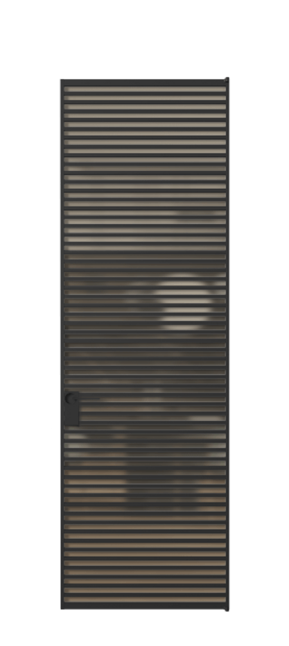 Алюминиевая дверь АЛПЛ040.07  Алюминий Черный Сатинированное бронзовое стекло, триплекс, 6 мм. Без короба чер Цена 175610 Стоимость комплекта двери включает: 
1. Полотно (600/650/700/750/800/850/900/950*2000-2400 мм).
2. Короб
3. Комплект фурнитуры (2 торцевые петли и магнитный замок с ответной планкой). Фабрика дверей Волховец 8 (800) 551 43 19  Алюминиевая дверь АЛПЛ040.07 Алюминий Черный Сатинированное бронзовое стекло, триплекс, 6 мм Цена 175610  | Volhovec