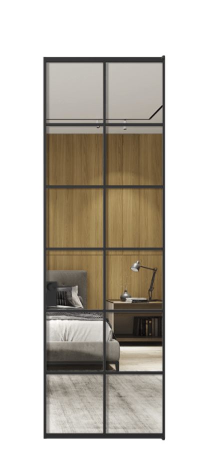 Алюминиевая дверь АЛПЛ040.05  Алюминий Черный Двустороннее зеркало, триплекс 6 мм, триплекс 6 мм. Без короба чер Цена 117290 Стоимость комплекта двери включает: 
1. Полотно (600/650/700/750/800/850/900/950*2000-2400 мм).
2. Короб
3. Комплект фурнитуры (2 торцевые петли и магнитный замок с ответной планкой). Фабрика дверей Волховец 8 (800) 551 43 19  Алюминиевая дверь АЛПЛ040.05 Алюминий Черный Двустороннее зеркало, триплекс 6 мм, триплекс 6 мм Цена 117290  | Volhovec