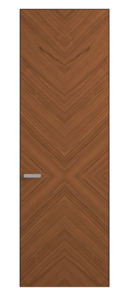 Дверь межкомнатная Rift 0205 Орех медный матовый рифт  Скрытый короб Черный Цена 89089 ₽ Наличники уже входят в базовый комплект. Фабрика дверей Волховец 8 (800) 551 43 19 Межкомнатная дверь Rift 0205 Орех медный матовый рифт  Цена 89089 ₽ | Volhovec