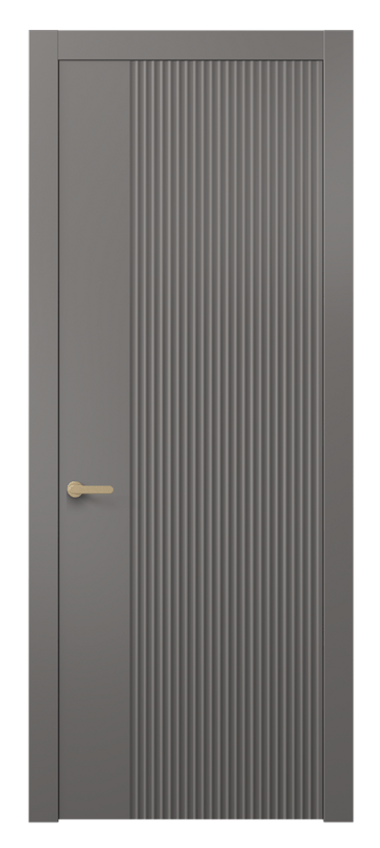 Межкомнатная дверь Alba 8643 Матовый классический серый  Цена 38399 ₽ | Volhovec