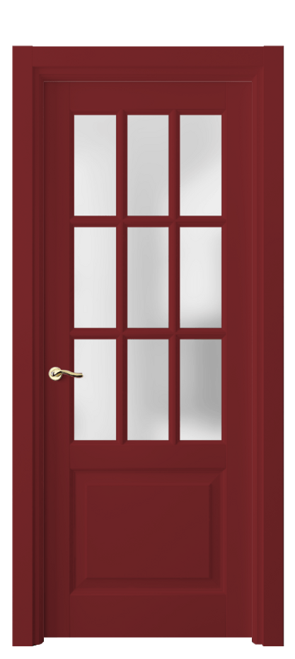 Межкомнатная дверь Lignum 0748 Бук белоснежный Сатинированное стекло Цена 23391980 so'm | Volhovec