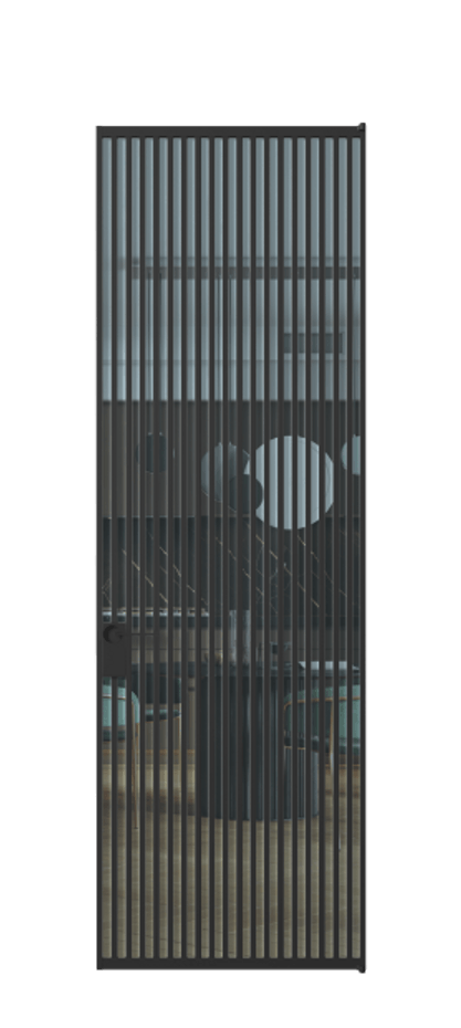 Алюминиевая дверь АЛПЛ040.06  Алюминий Черный Прозрачное голубое стекло, триплекс, 6мм. Без короба чер Цена 175610 Стоимость комплекта двери включает: 
1. Полотно (600/650/700/750/800/850/900/950*2000-2400 мм).
2. Короб
3. Комплект фурнитуры (2 торцевые петли и магнитный замок с ответной планкой). Фабрика дверей Волховец 8 (800) 551 43 19  Алюминиевая дверь АЛПЛ040.06 Алюминий Черный Прозрачное голубое стекло, триплекс, 6мм Цена 175610  | Volhovec