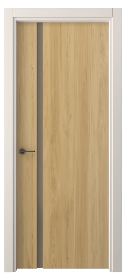 Межкомнатная дверь Freedom 4222 Солнечный вяз Сатинированное бронзовое стекло, триплекс Цена 33700 ₽ | Volhovec