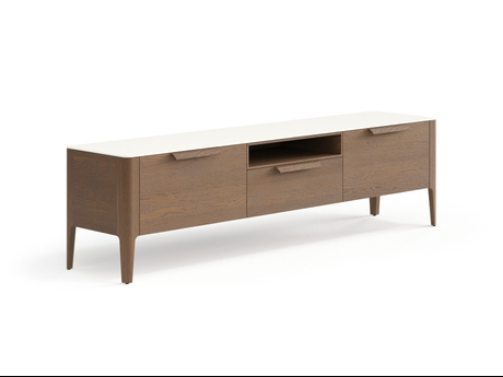 Мебель ТВ тумба Piega. Цвет Дуб туманный матовый. Материал Массив дуба матовый. Коллекция ТВ тумба Piega. Фото. Мебель ТВ тумба Piega. Цвет Дуб туманный матовый. Материал Массив дуба матовый. Коллекция ТВ тумба Piega. Картинка.