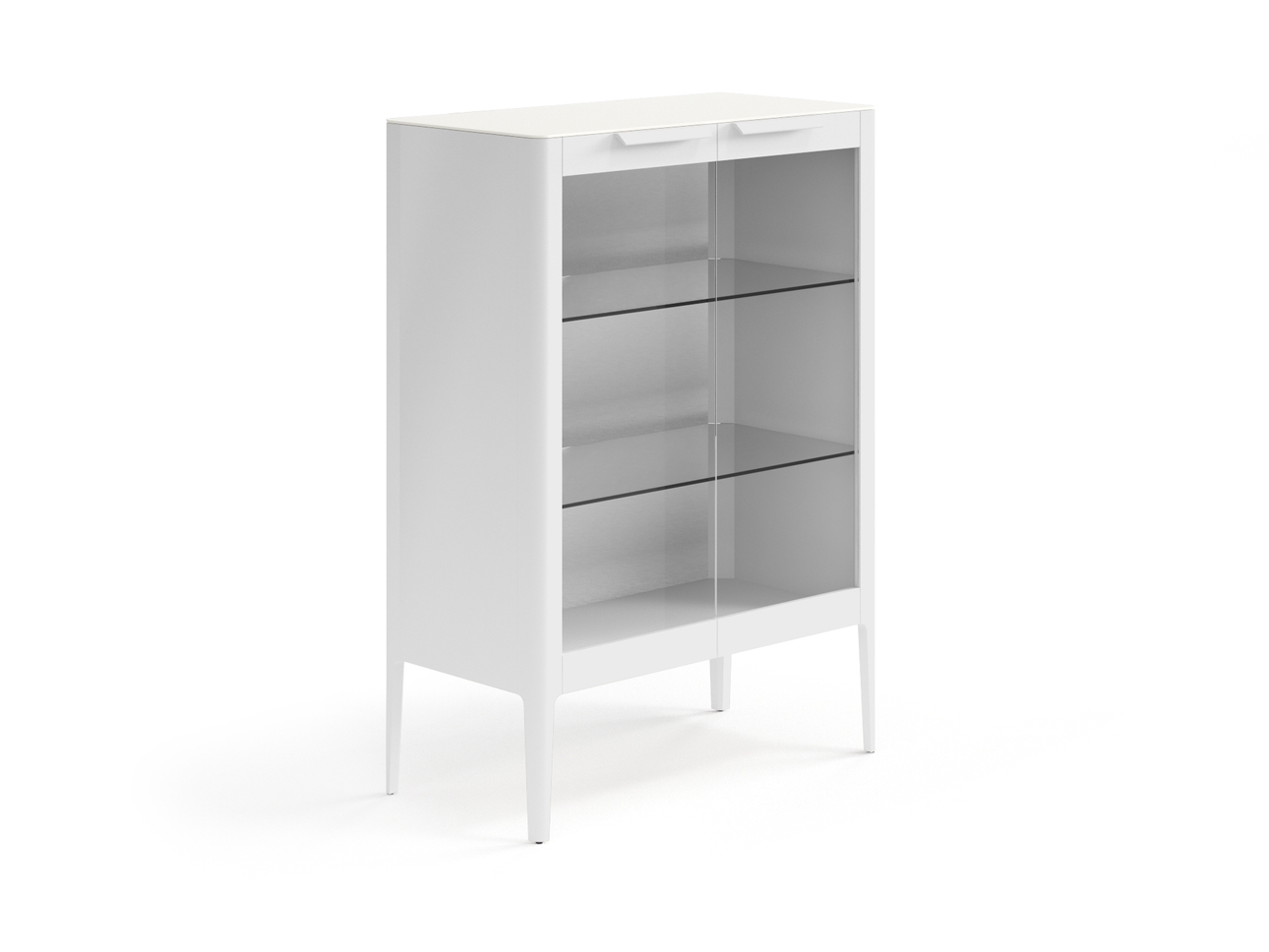 Витрина Piega Матовый белоснежный