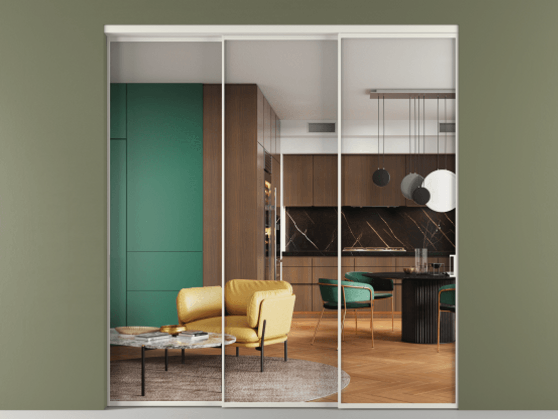 Перегородка Formato внутри проёма 3 створки с синхронным механизмом АЛПР 040.01 Алюминий Белый Прозрачное стекло "Crystal Vision", калёное. Скрытый короб БЕЛ Цена 379900 ₽ 1. Полотно 3 шт. (800/2100 мм)
2. Комплект установки раздвижной системы
3. Базовый комплект фурнитуры
4. Комплект фурнитуры телескопик синхро-2
5.Ручка RONDO
. Фабрика дверей Волховец 8 (800) 551 43 19 Перегородка Formato внутри проёма 3 створки с синхронным механизмом АЛПР 040.01 Алюминий Белый Прозрачное стекло "Crystal Vision", калёное Цена 379900 ₽ | Volhovec