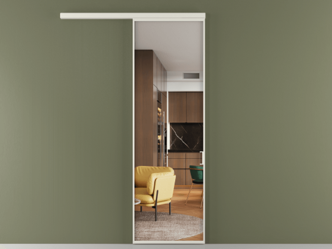 Перегородка Formato вдоль стены одностворчатая АЛПР 040.01 Алюминий Белый Прозрачное стекло "Crystal Vision", калёное, 6 мм. Скрытый короб БЕЛ Цена 112600 ₽ 1. Полотно (800/2100 мм)
2. Комплект установки раздвижной системы
3. Базовый комплект фурнитуры
4.Ручка RONDO
. Фабрика дверей Волховец 8 (800) 551 43 19 Перегородка Formato вдоль стены одностворчатая АЛПР 040.01 Алюминий Белый Прозрачное стекло "Crystal Vision", калёное, 6 мм Цена 112600 ₽ | Volhovec