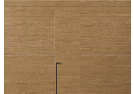 Панели для отделки стен Стеновая панель в древесной отделке Дуб сепия матовый. Цвет Дуб сепия матовый. Материал Шпон Naturwood. Коллекция Древесные отделки. Картинка.