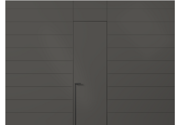 Панели для отделки стен Стеновая панель в искусственной отделке ПЭТ графитовый. Цвет ПЭТ графитовый. Материал ПЭТ. Коллекция Искусственные отделки. Картинка.