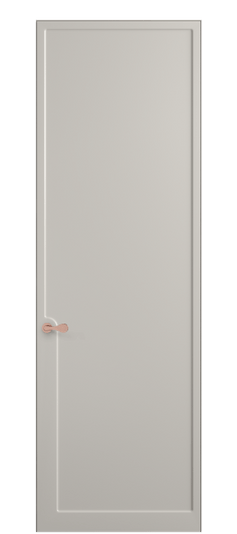 Дверь межкомнатная 7502 МОС. Цвет Матовый облачно-серый. Материал Гладкая эмаль. Коллекция Softform. Картинка.