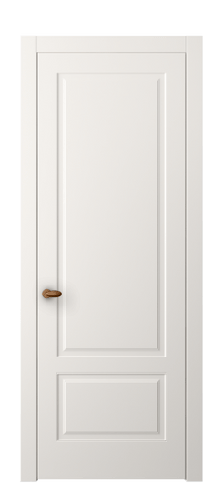 Дверь межкомнатная АКП 8541 МПБЛ. Цвет Матовый пудровый белый. Материал Гладкая эмаль. Коллекция Esse. Картинка.