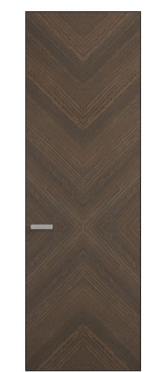 Дверь межкомнатная 0205 ЭВММ Эвкалипт мореный матовый. Цвет Эвкалипт мореный матовый. Материал Шпон эвкалипта Naturwood. Коллекция Rift. Картинка.