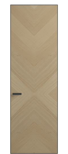 Дверь межкомнатная АКП 0205 ЭВБМ Эвкалипт бежевый матовый. Цвет Эвкалипт бежевый матовый. Материал Шпон эвкалипта Naturwood. Коллекция Rift. Картинка.