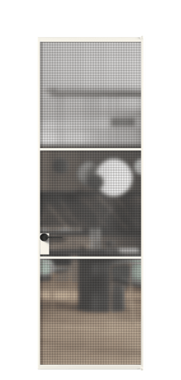 Межкомнатная дверь АЛПЛ040.03 АПБЛ MS. Цвет Алюминий пудровый белый. Материал Алюминий в эмали. Коллекция Formato. Фото. Дверь межкомнатная АЛПЛ040.03 АПБЛ MS. Цвет Алюминий пудровый белый. Материал Алюминий в эмали. Коллекция Formato. Картинка.