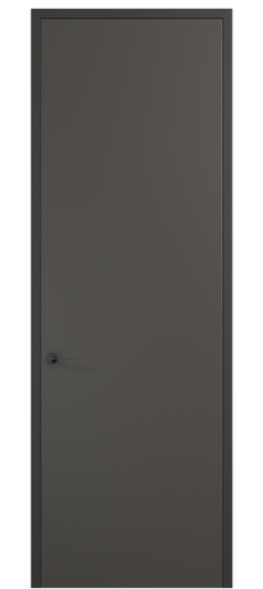 Межкомнатная дверь 0010 АКП ПЭГФ. Цвет ПЭТ графитовый. Материал ПЭТ. Коллекция Planum Pro. Фото. Дверь межкомнатная 0010 АКП ПЭГФ. Цвет ПЭТ графитовый. Материал ПЭТ. Коллекция Planum Pro. Картинка.