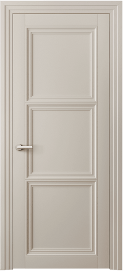 Дверь межкомнатная 2503 МСБЖ. Цвет Матовый светло-бежевый. Материал Гладкая эмаль. Коллекция Centro. Картинка.