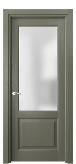 Межкомнатная дверь 0740 ДОТ САТ. Цвет Дуб оливковый тёмный. Материал Массив дуба эмаль. Коллекция Lignum. Фото. Дверь межкомнатная 0740 ДОТ САТ. Цвет Дуб оливковый тёмный. Материал Массив дуба эмаль. Коллекция Lignum. Картинка.