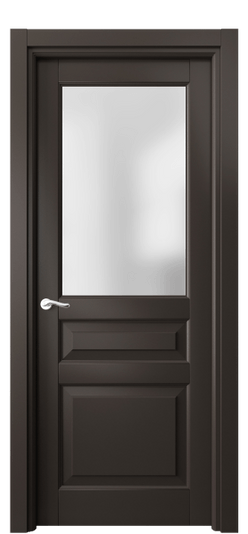 Межкомнатная дверь 0710 МАН САТ. Цвет Матовый антрацит. Материал Гладкая эмаль. Коллекция Лигнум. Фото. Дверь межкомнатная 0710 МАН САТ. Цвет Матовый антрацит. Материал Гладкая эмаль. Коллекция Лигнум. Картинка.