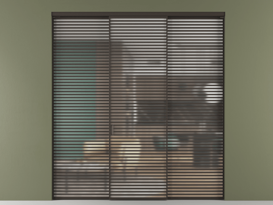 Алюминевая перегородка АЛПР 040.07_ААН_Matelux Crystalvision_new. Цвет Алюминий антрацит. Материал Алюминий в эмали. Коллекция Перегородка Formato внутри проёма 3 створки. Фото. Алюминевая перегородка АЛПР 040.07_ААН_Matelux Crystalvision_new. Цвет Алюминий антрацит. Материал Алюминий в эмали. Коллекция Перегородка Formato внутри проёма 3 створки. Картинка.