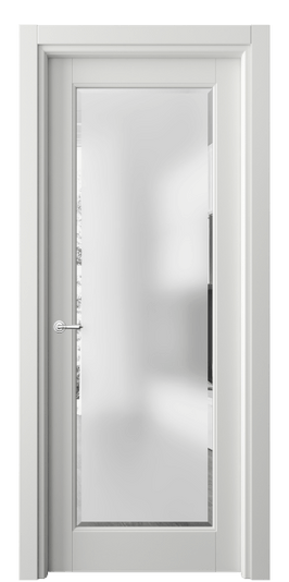 Межкомнатная дверь 6300 МССР САТ-Ф. Цвет Матовый светло-серый. Материал Гладкая эмаль. Коллекция Тоскана Элегантэ. Фото. Дверь межкомнатная 6300 МССР САТ-Ф. Цвет Матовый светло-серый. Материал Гладкая эмаль. Коллекция Тоскана Элегантэ. Картинка.