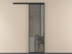 Перегородка Mosaic вдоль стены одностворчатая