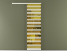 Перегородка Formato вдоль стены 1 створка