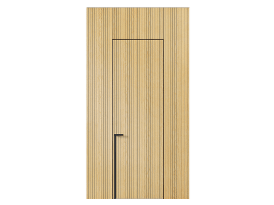 Панели для отделки стен Стеновая панель Фрезерованные Дуб натур. Цвет Дуб натур. Материал Шпон ценных пород. Коллекция Фрезерованные. Картинка.