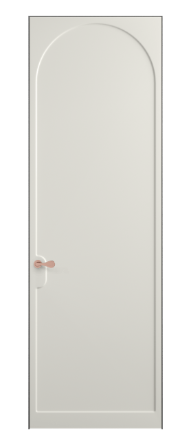 Дверь межкомнатная 7503 МЖМ. Цвет Матовый жемчужный. Материал Гладкая эмаль. Коллекция Softform. Картинка.