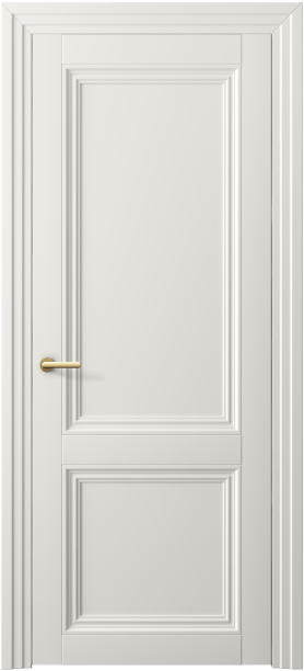 Дверь межкомнатная 2523 СТБЛ. Цвет Софт-тач белоснежный. Материал Полипропилен. Коллекция Centro. Картинка.