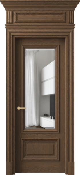 Дверь межкомнатная 7306 ДТМ.М ПРОЗ Ф. Цвет Дуб туманный матовый. Материал Массив дуба матовый. Коллекция Антик. Картинка.