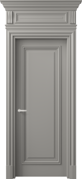 Дверь межкомнатная 7301 БНСР. Цвет Бук нейтральный серый. Материал Массив бука эмаль. Коллекция Antique. Картинка.